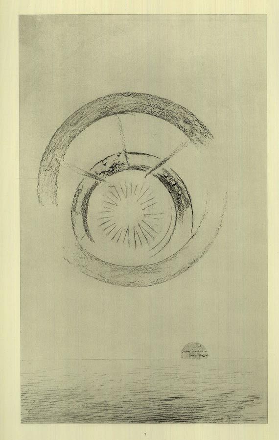 Max Ernst - Ribemont-Dessaignes, G., La Ballade du Soldat. 1989. Beigabe: Histoire Naturelle. 2 Teile