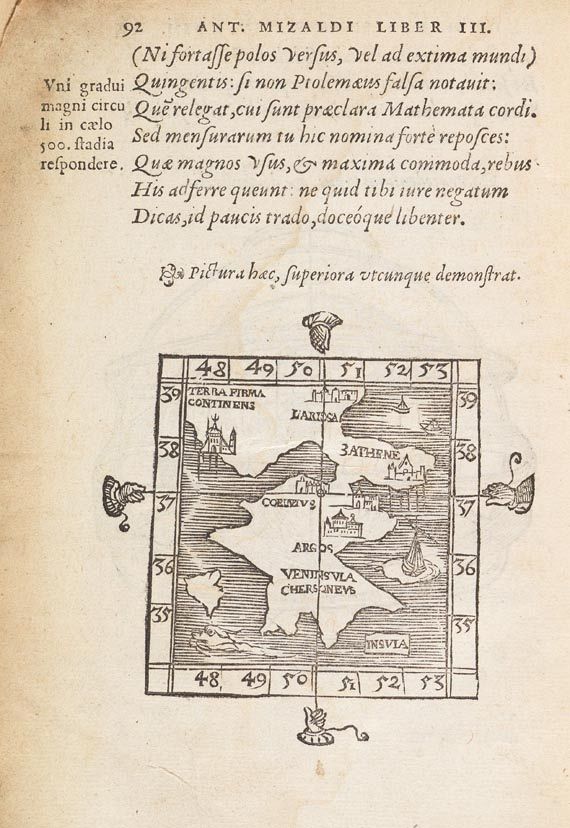 Antoine Mizauld - Mizaldi Monluciani, Mundi sphaera. 1552 (2) - Autre image