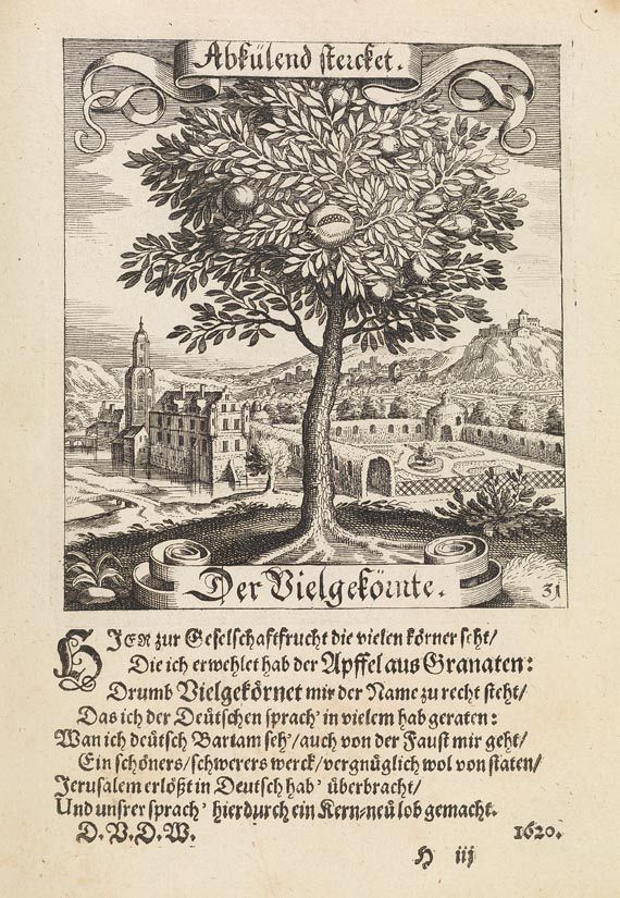 Ludwig zu Anhalt-Köthen - Fruchtbringenden Gesellschaft. 1646