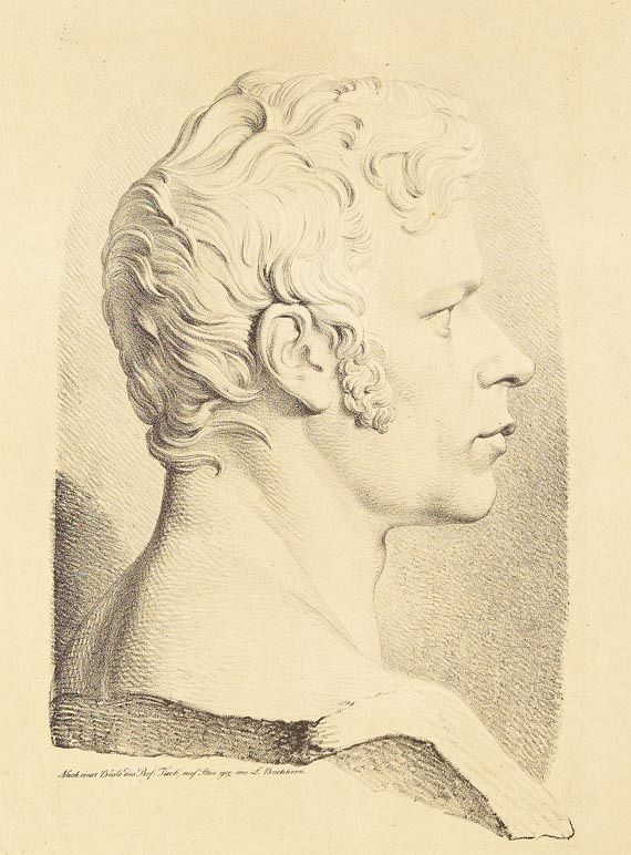 Ludwig Buchhorn - Bildnis Karl Friedrich Schinkel