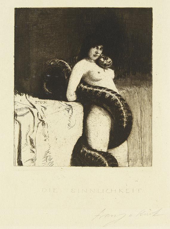 Franz von Stuck - Die Sinnlichkeit