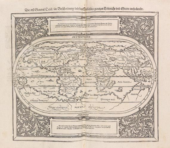 Sebastian Münster - Cosmographia, 1628.