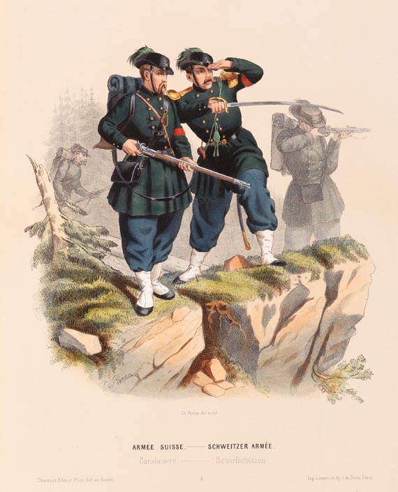   - Perron, Ch., Types Militaires de L