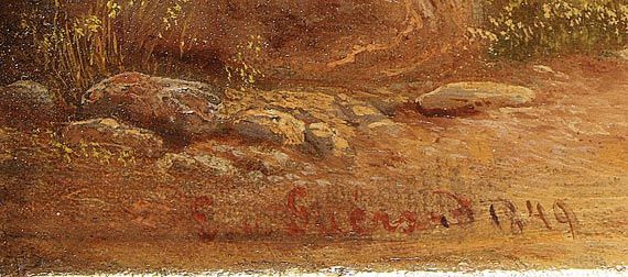 Eugen von Guérard - Die Eremitage von St. Maria del Avocatella bei Neapel - Autre image