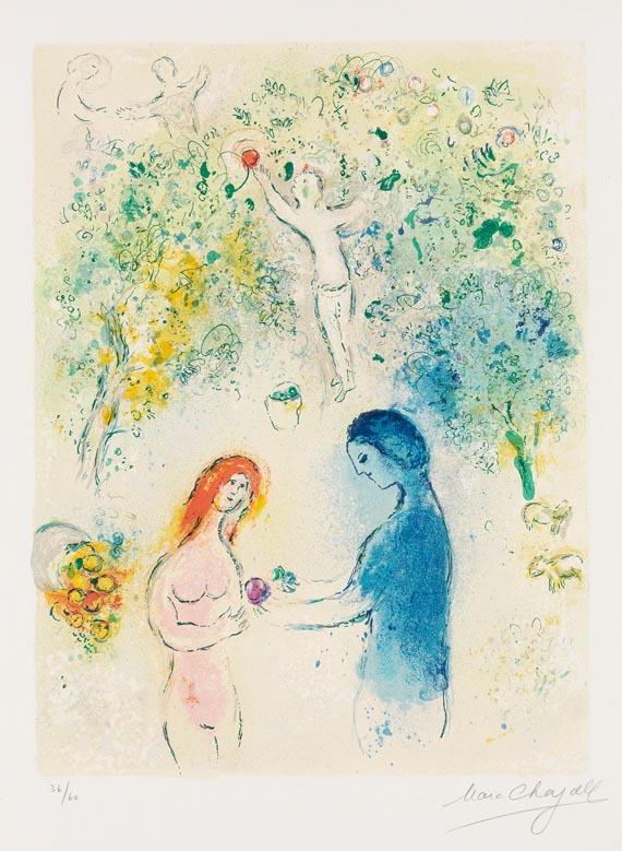 Marc Chagall - Daphnis und Chloé