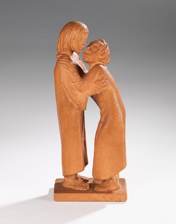 Ernst Barlach - Das Wiedersehen (Christus und Thomas)