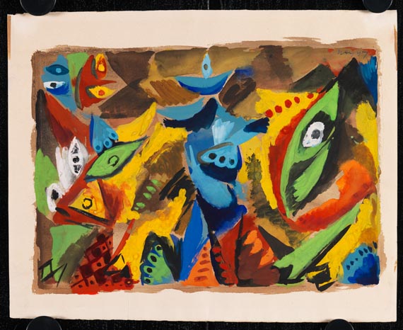 Ernst Wilhelm Nay - Männer mit Stier - Autre image