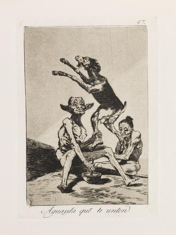 Francisco de Goya - 80 Blätter: Los Caprichos - Autre image