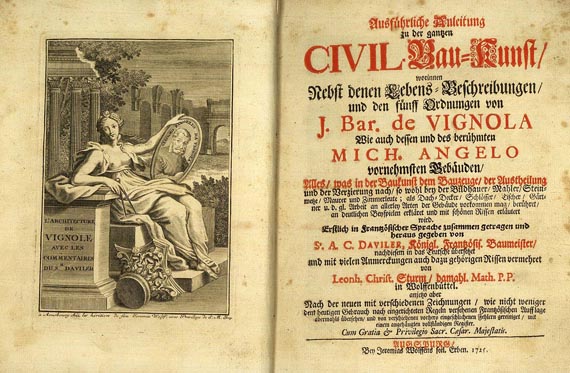 A. C. Davalier - Civil-Bau-Kunst, 1725