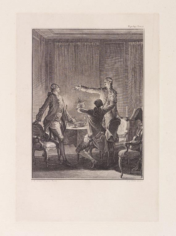 Jean-Jacques Rousseau - Gravures pour J.J. Rousseau (1774-1793)