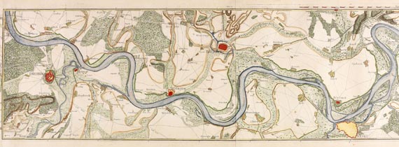  Niederrhein - Wiebeking, C. F. von, Hydrographisch u. militair. Karte ... Nieder Rhein. - Autre image