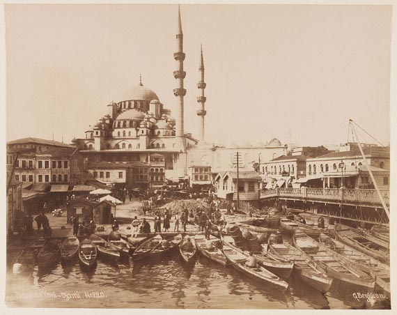 Konstantinopel - Konstantinopel, 8 Originialfotos. Um 1880