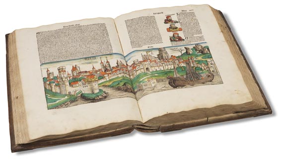 Hartmann Schedel - Weltchronik. 1493 (koloriert, dt. Ausgabe) - Autre image