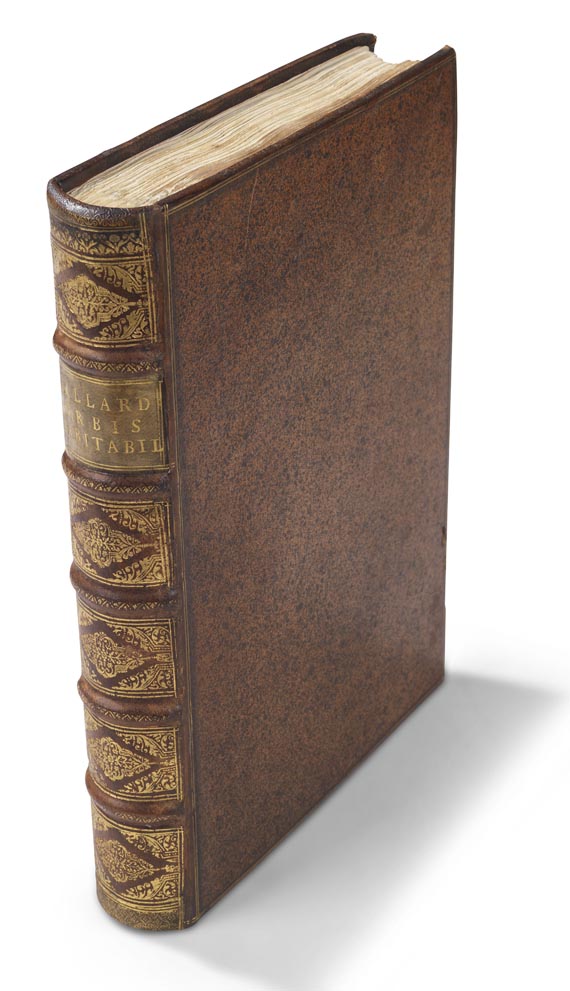 Carel Allard - Orbis habitabilis oppida et vestitus. 1698 - Reliure