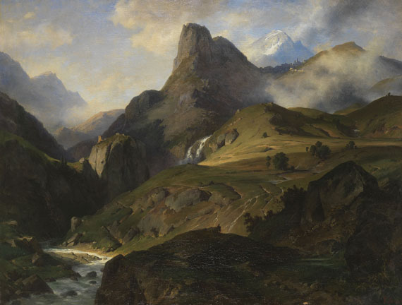 Friedrich Preller d. J. - Pieve di Cadore