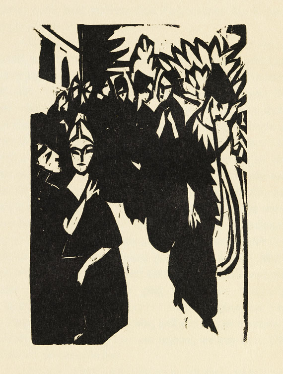 Ernst Ludwig Kirchner - Das Stiftsfräulein und der Tod. Eine Novelle von Alfred Döblin - Autre image