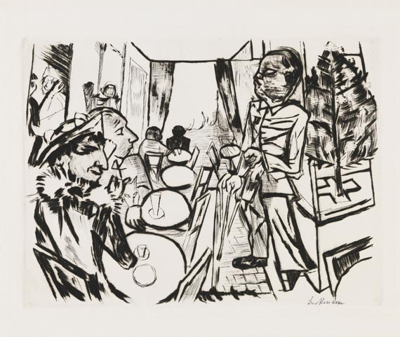 Max Beckmann - Weihnachten 1919