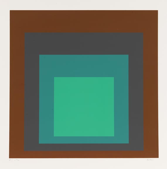 Josef Albers - SP (Hommage to the Square) - Autre image