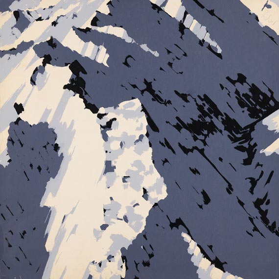 Gerhard Richter - Aus: Schweizer Alpen I