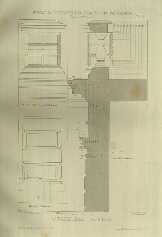 Enrico Maccari - Il Palazzo di Caprarola. 1890.