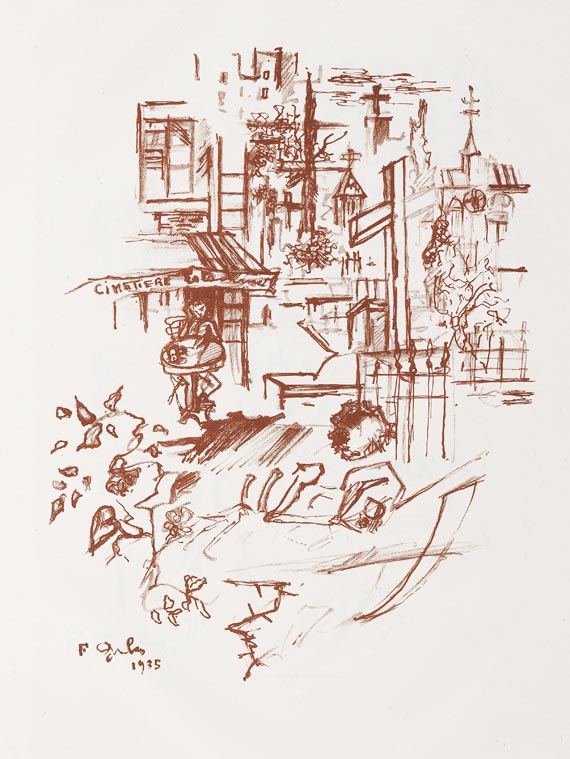 Francis Gruber - Baudelaire, Charles: Spleen de Paris. 1954 - Autre image