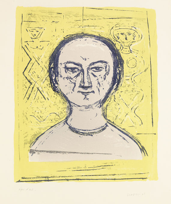 Massimo Campigli - Selbstbildnis