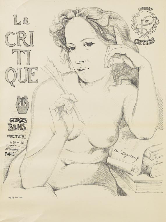 Noé Legrand - Plakat: La Critique