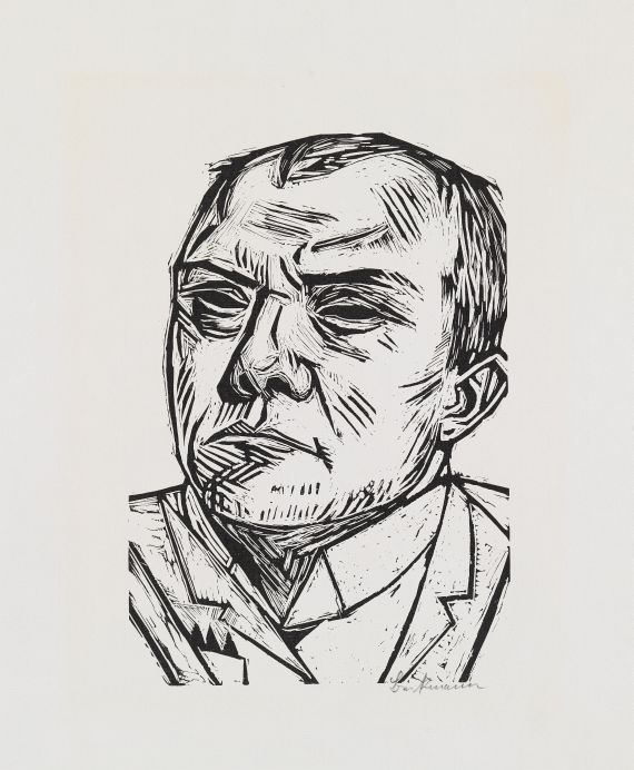 Max Beckmann - Selbstbildnis