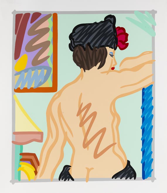 Tom Wesselmann - Judy with black hat