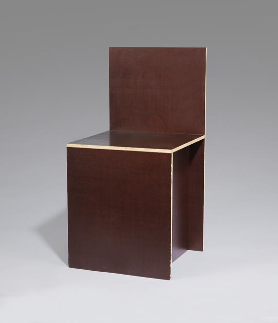 Donald Judd - Stuhl, style # 4