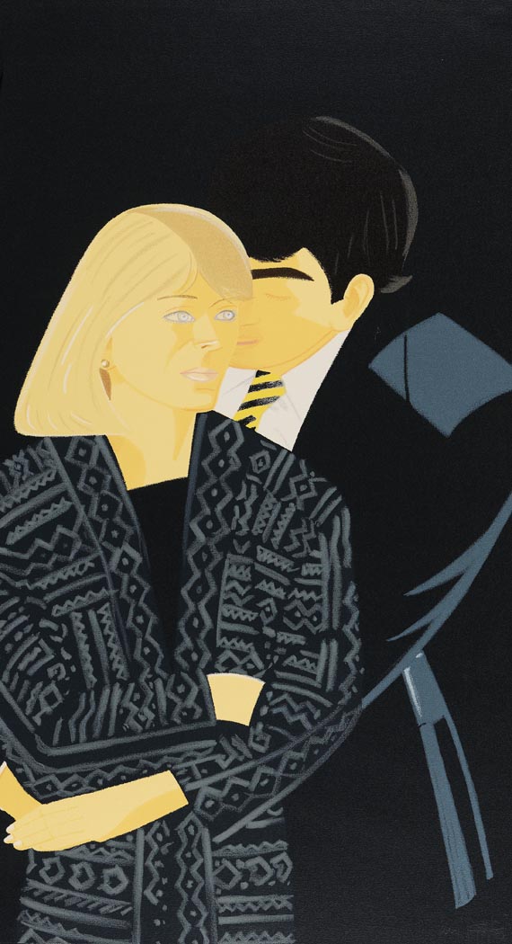 Alex Katz - Vicki Hudspith and Wally Turbeville