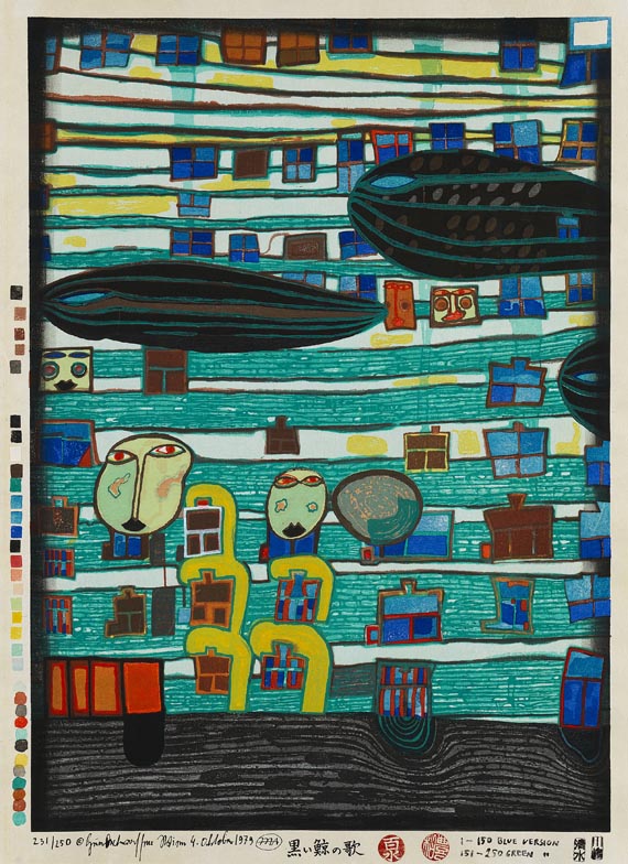 Friedensreich Hundertwasser - Der Gesang der Wale