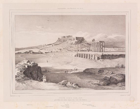 Ferdinand Stademann - Panorama von Athen. 1841 - Autre image