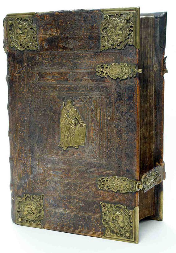 Biblia germanica - Biblia germanica. 2 Tle. in 1 Bd. 1729-30