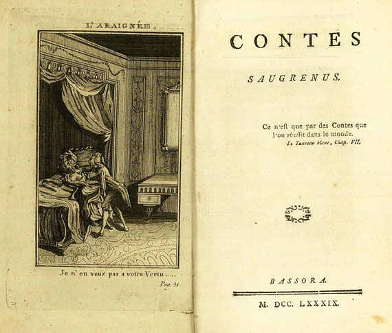  Erotika - Contes Saugrenus 1789