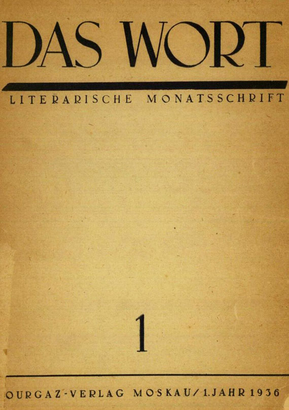   - Das Wort. 1936-38.