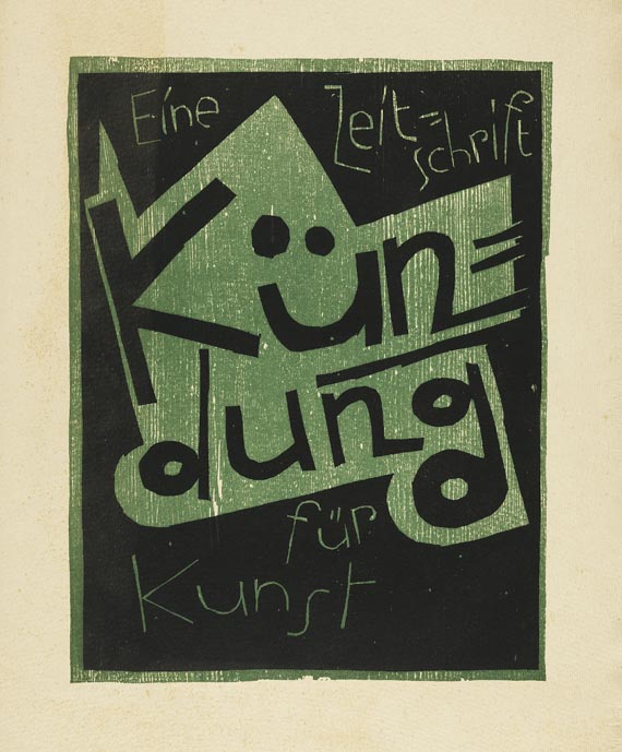   - Kündung. 5 Hefte. 1921.