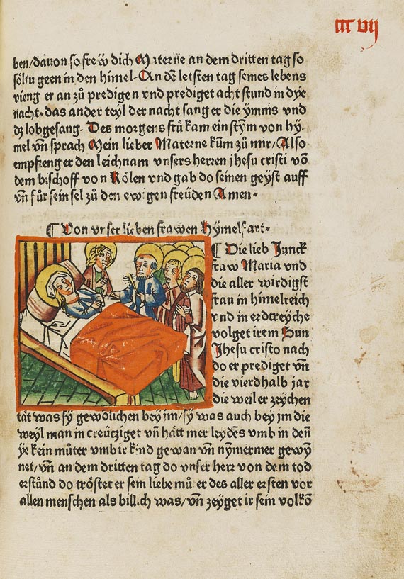  Jacobus de Voragine - Das Leben der Heiligen (Legenda aurea). 2 Bde. (C9/C17). - Autre image