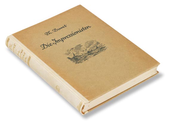 Theodore Duret - Die Impressionisten, zweite Auflage, 1914 - Reliure