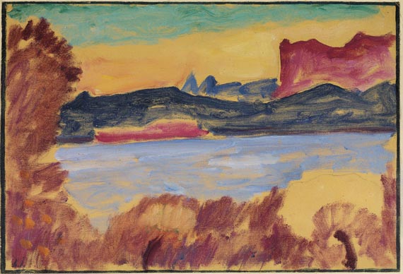 Alexej von Jawlensky - Landschaft Genfer See