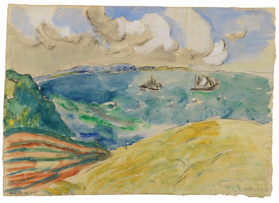 Erich Heckel - Blick auf die Förde