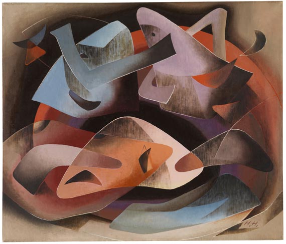 Hannah Höch - Sterbendes Gewissen