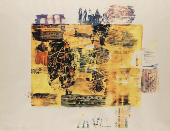 Robert Rauschenberg - Yellow Body