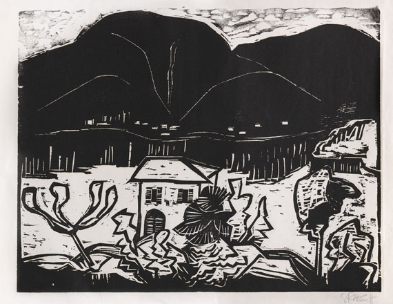 Karl Schmidt-Rottluff - Lago Maggiore