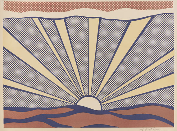 Roy Lichtenstein - Sunrise