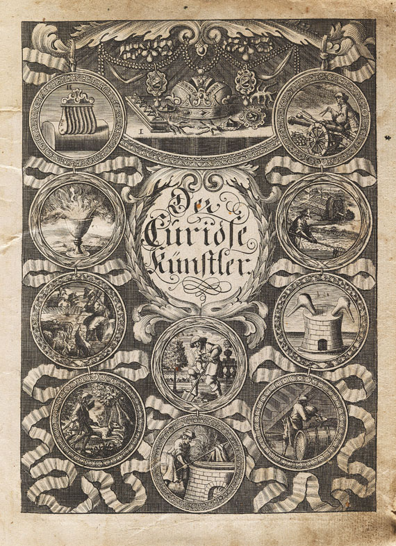  Haus- und Landwirtschaft - Kirsch, F. A., Curiose Künstler. 1710. - Autre image