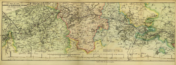 Verkehr - Roscoe, Thomas, London and Birmingham railway. 1839.