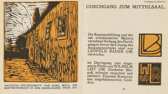 Wiener Secession - XIV. Ausstellung der Vereinigung Bildender Künstler Österreichs. 1902.