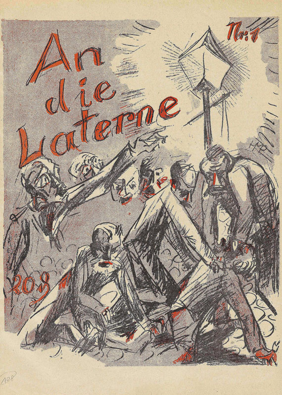   - An die Laterne. 4 Hefte der Reihe. 1919.