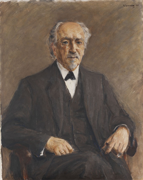 Max Liebermann - Bildnis Geheimrat Prof. Dr. Benno Erdmann